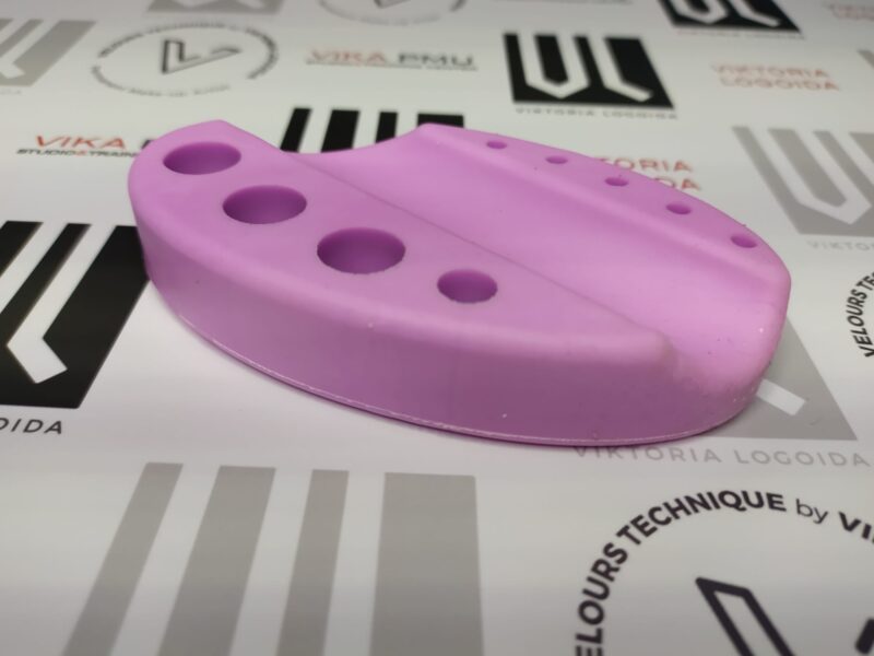 Portacappucci manipolo e cappucci in silicone viola o nero - immagine 3